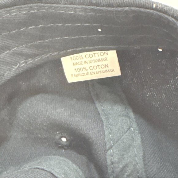 Great Britain United Kingdom Flag Embroidered Logo Strapback Hat Baseball Cap - Picture 4 of 4